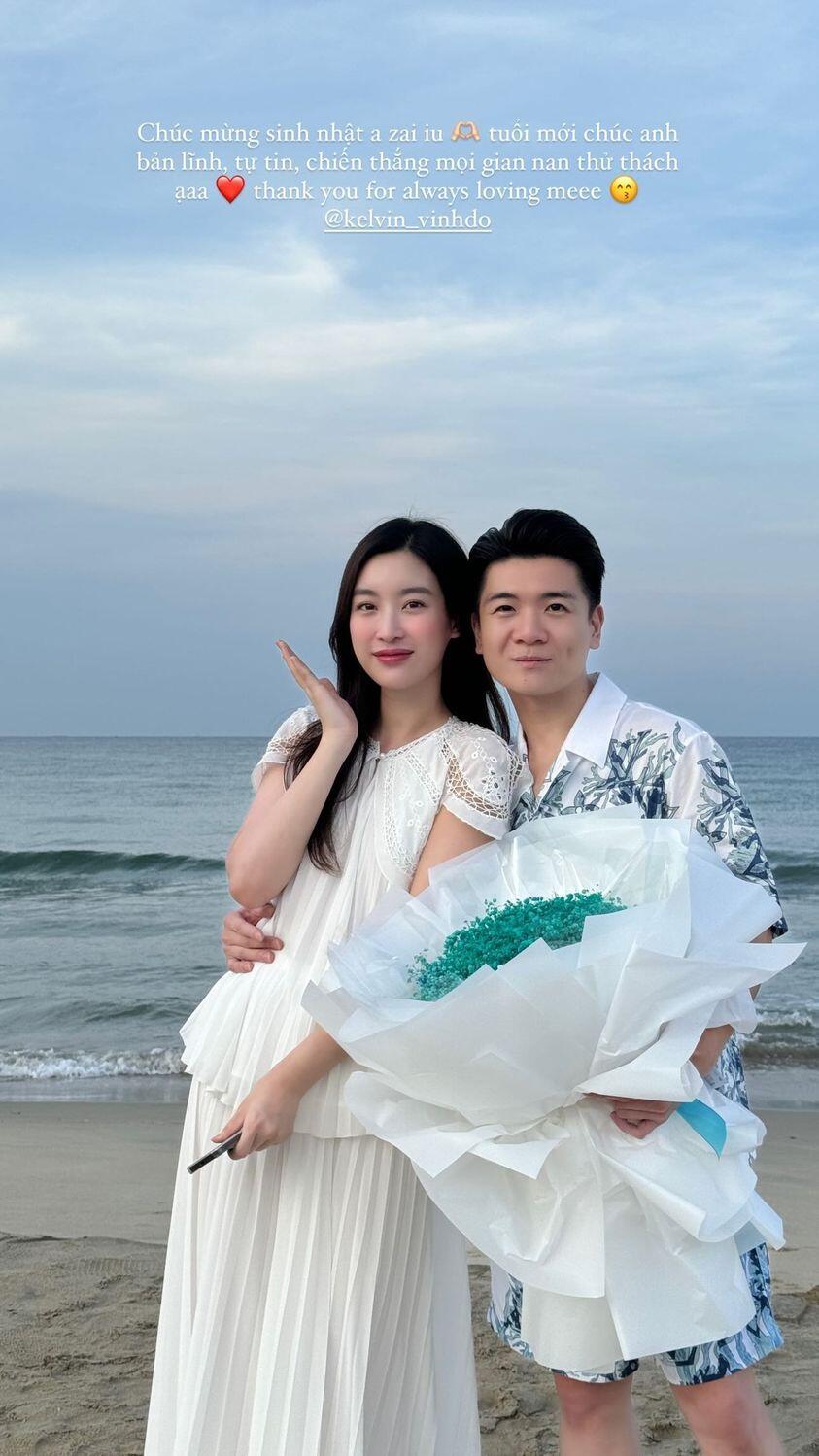 Đỗ mỹ linh hiếm hoi lộ diện bên cả nhà chồng hào môn con gái diện váy công chúa khoe má bánh bao đáng yêu - 4