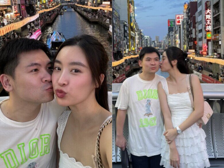 Đỗ mỹ linh hiếm hoi lộ diện bên cả nhà chồng hào môn con gái diện váy công chúa khoe má bánh bao đáng yêu - 10