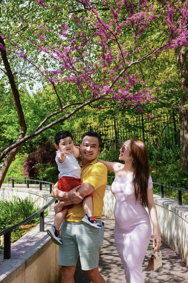 Lý thùy chang thông báo sắp vỡ chum lần 2 quý tử của chi bảo gặp ai cũng chào hỏi lễ phép - 12