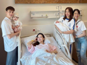 Giải trí - Lucie Nguyễn sinh con gái thứ 2 với chồng kém 9 tuổi, Diệp Lâm Anh và Kỳ Duyên lập tức có mặt cạnh bạn thân
