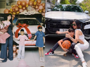 Giải trí - Diệp Lâm Anh mua xế hộp bạc tỷ cho con gái chưa đủ tuổi lái, Cường Đô La sắm 2 chiếc cho Subeo và Suchin