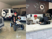 Giải trí - Con trai Đan Trường lái xe trong gara bạc tỷ, ra dáng "CEO nhí" đi kiểm tra "gia tài" ba mẹ tặng