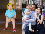 Giải trí - Vợ Chi Bảo muốn con 2 tuổi "nhảy cóc" học lớp 1, quý tử uống cả lít sữa/ngày giờ cân nặng như trẻ lên 6