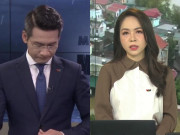 Giải trí - BTV Thư Hiền mắt đỏ hoe khi đưa tin bão lũ, BTV Tuấn Dương nén khóc nói về mất mát của đồng bào