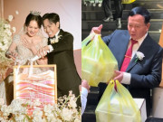 Giải trí - Ba ruột Anh Đức mang đồ ăn còn lại từ đám cưới của con trai về, nhận nhiều lời bình luận của cư dân mạng