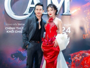 Giải trí - Lương Thế Thành giao hết tài sản cho Thúy Diễm quản lý, chăm chút chỉnh váy cho vợ giữa thảm đỏ