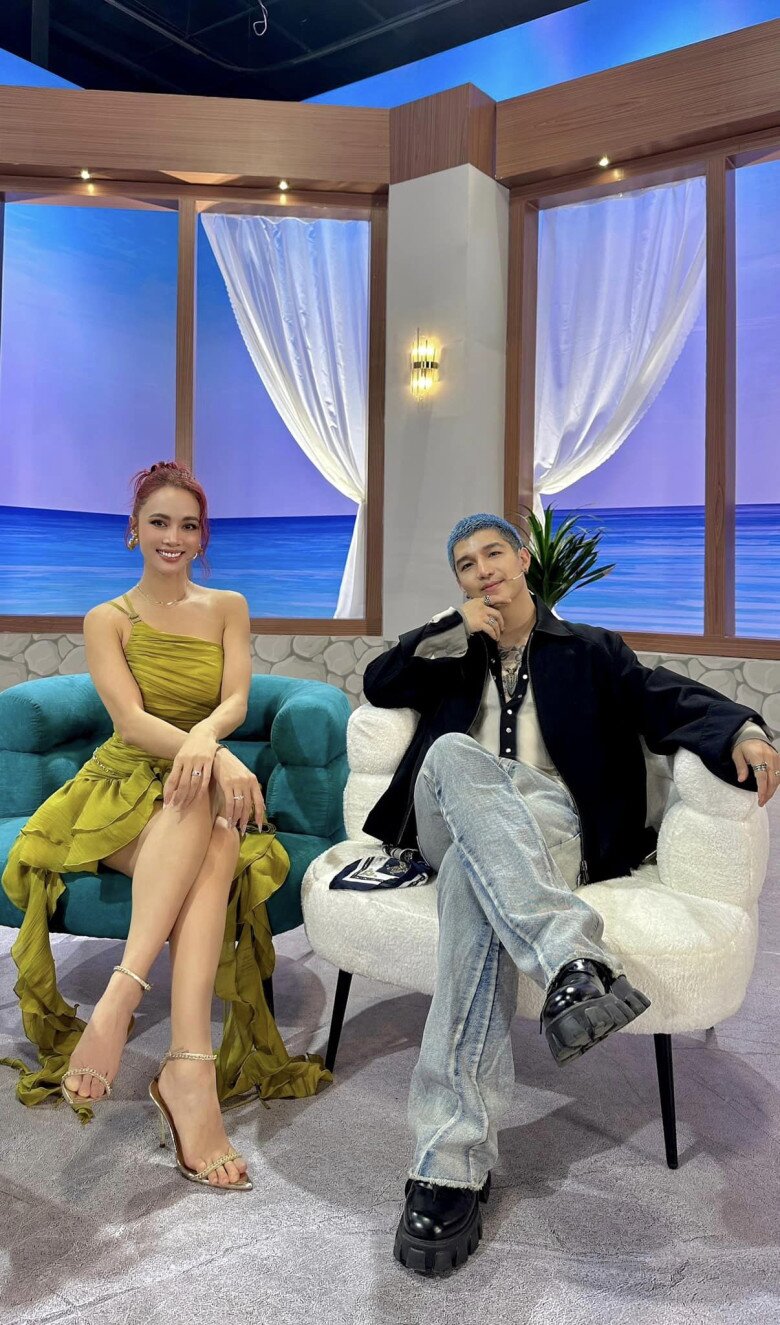 Vũ Ngọc Anh được ông xã động viên tập luyện.