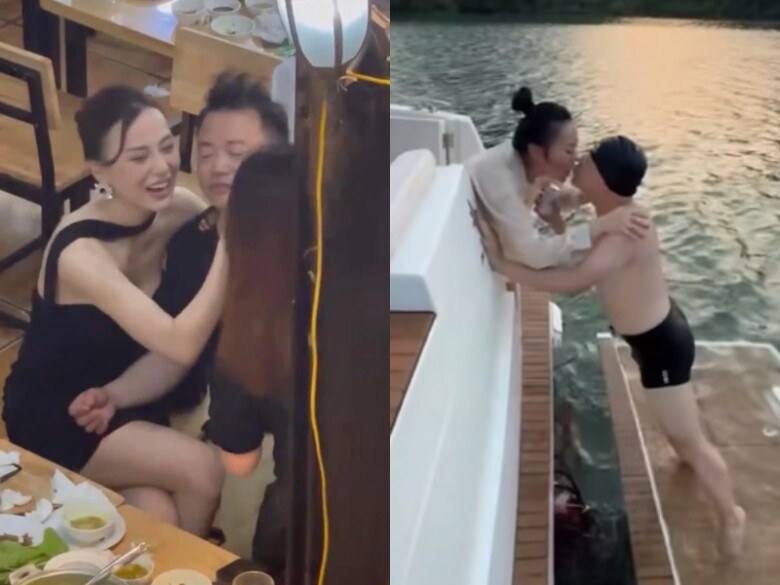 Shark bình khoe ảnh đón sinh nhật bên phương oanh vợ trẻ nóng bỏng kém 8 tuổi chăm đánh dấu chủ quyền - 3