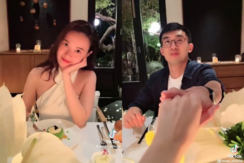 Thiếu gia minh đạt ôm hoa chúc mừng midu nhận bằng thạc sĩ loại giỏi nhìn vợ mới cưới bằng ánh mắt si mê - 11
