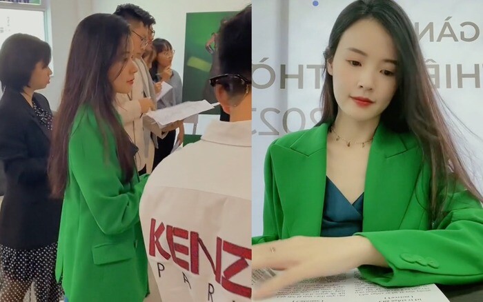 Thiếu gia minh đạt ôm hoa chúc mừng midu nhận bằng thạc sĩ loại giỏi nhìn vợ mới cưới bằng ánh mắt si mê - 8