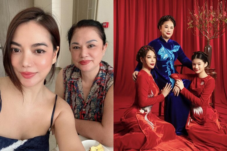 Mẹ ruột sao việt là hoa khôi một thời mẹ hoa hậu giáng my ngoài 80 tuổi thần thái như phu nhân - 15