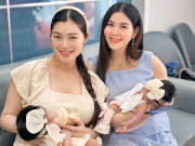 Giải trí - Thanh Trúc - Kha Ly đọ nhan sắc sau 1 tháng ở cữ, 2 ái nữ đều được mẹ sắm phụ kiện điệu đà