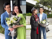Giải trí - Thiếu gia Minh Đạt lóng ngóng bắt chước Midu cách chụp ảnh, có cả "bộ sưu tập" ánh mắt say đắm vợ