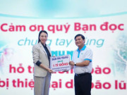 Giải trí - Sao Việt 24h: Vợ chồng Cường Đô La quyên góp lần 2 cho đồng bào vùng bão lũ, số tiền "khủng" gấp 20 lần đợt 1