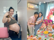 Giải trí - Võ Hạ Trâm tăng 15kg khi mang bầu, lộ mặt mộc cận ngày sinh khiến Kha Ly nhìn là "mê", mong nhanh có "tập 2"