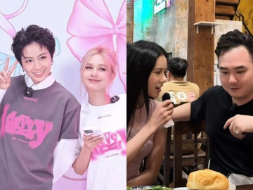 3 tháng sau ly hôn, Xoài Non - Xemesis lộ ảnh với tình mới: Người khóa môi tình cảm, người xoa bóp ở sân bay