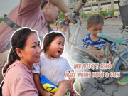 Tin tức - Người mẹ ở An Giang một nách 3 con, đội nắng dầm mưa thực hiện ước mơ đưa con đến trường