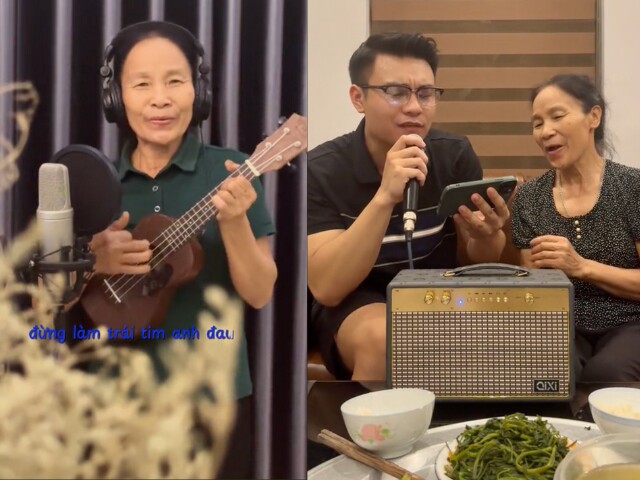 Bà Cúc đã thuộc hàng chục bài hát của các ca sĩ Hoàng Thùy Linh, Tăng Duy Tân, J97... Ngoài hát, bà cũng có thể trổ tài hát nhạc rap làm cộng đồng mạng không khỏi trầm trồ, thích thú. 