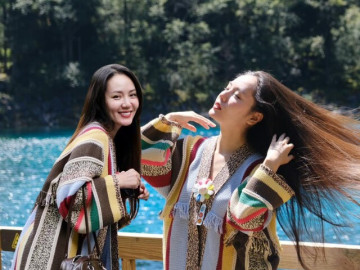 Toạ độ đẹp như tranh ở Trung Quốc vừa được Phương Linh check-in: Thiên đường hạ giới đến một lần là say đắm