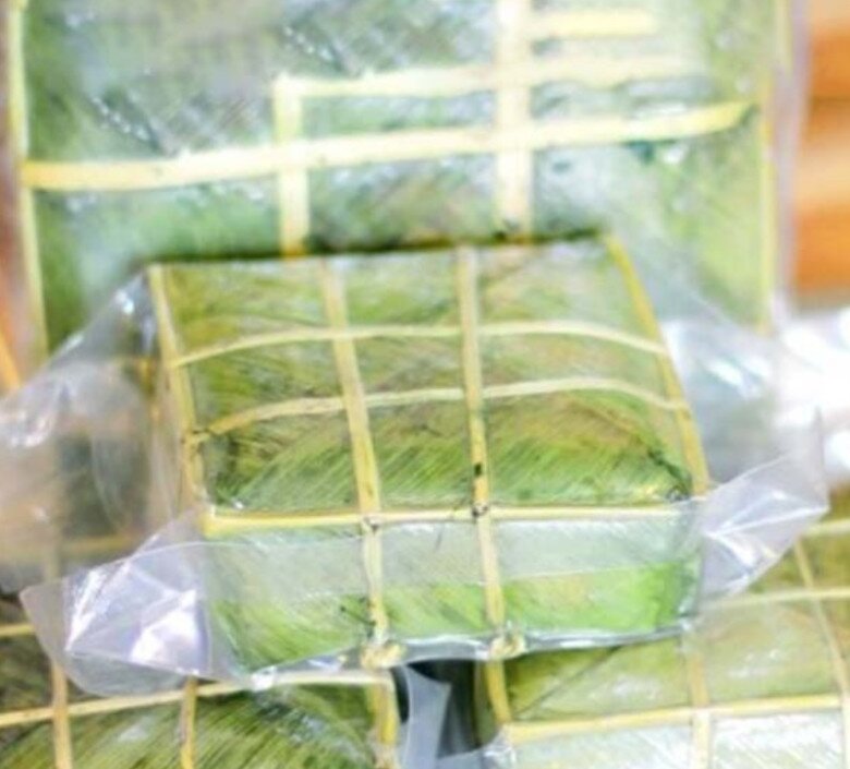 Bánh chưng khi hút chân không cần để ráo, ép hết nước. Ảnh minh họa. 