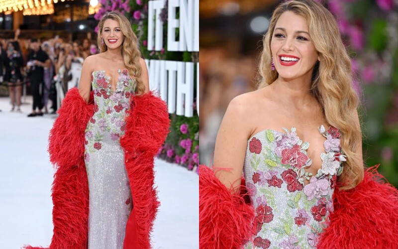 Mới đây, Blake Lively tiếp tục đốn tim người hâm mộ khi xuất hiện tại một sự kiện, theo đó mỹ nhân 37 tuổi diện một chiếc váy sequin xẻ ngực khoe hình thể nóng bỏng, săn chắc. 
