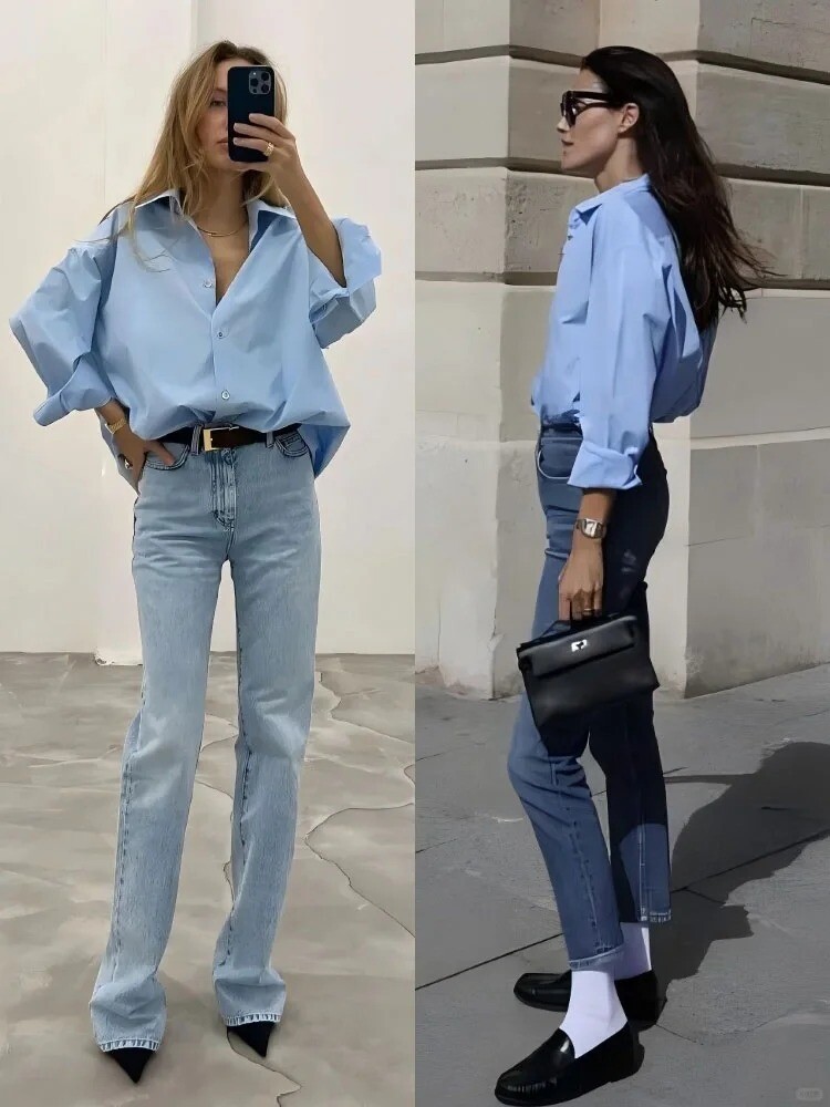 Muốn mặc quần jeans đẹp và thanh lịch chuẩn quý cô nước Pháp, cứ "học lỏm" 5 cách phối đồ này - 5