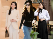 Thời trang - Chẳng cần áo quần lòe loẹt Đặng Thu Thảo vẫn chuẩn thần tiên tỷ tỷ với 2 màu trắng - đen