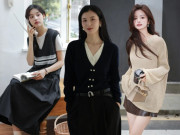 Thời trang - Muốn ăn mặc sang chảnh như phú bà mùa thu đông 2024, cứ chọn 4 kiểu áo dệt kim đẹp này là chuẩn
