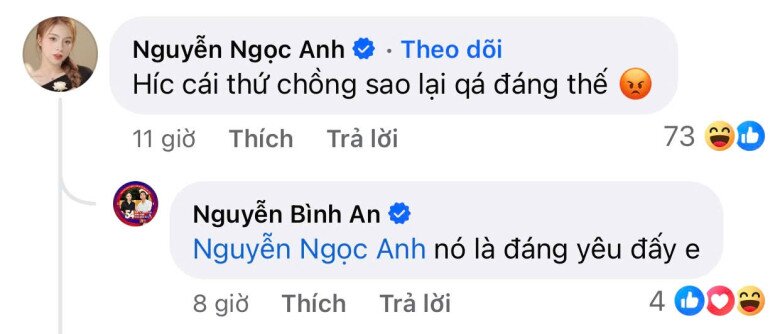 Diễn viên Nguyễn Ngọc Anh bức xúc khi thấy Bình An dìm hàng bà xã.