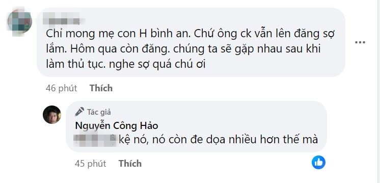 Bố Hằng Du Mục tiết lộ, con gái từng bị chồng đe dọa nhiều lần.