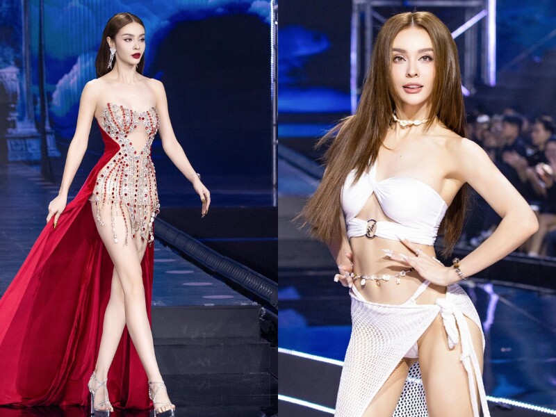 Nhìn lại hành trình tại Miss Universe Vietnam 2024, MLee lọt top 5, được đánh giá khá cao. Cô gây ấn tượng với hình thể săn chắc, kỹ năng trình diễn tốt. Hơn 10 năm vào showbiz, nhan sắc của người đẹp ngày càng "lên hương".