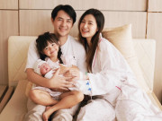 Giải trí - Đông Nhi sinh con gái thứ 2 cho Ông Cao Thắng, bé Hannie vừa chào đời đã lộ rõ mặt