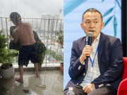 Giải trí - Sao Việt thiệt hại vì siêu bão Yagi: Quốc Trung chồng cũ Thanh Lam oằn mình giữ cửa kính nhà 3 mặt tiền
