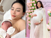 Giải trí - Siêu mẫu Võ Hoàng Yến hạ sinh ái nữ đầu lòng quốc tịch Mỹ, xinh đẹp da kề da với con sau khi "vượt cạn"