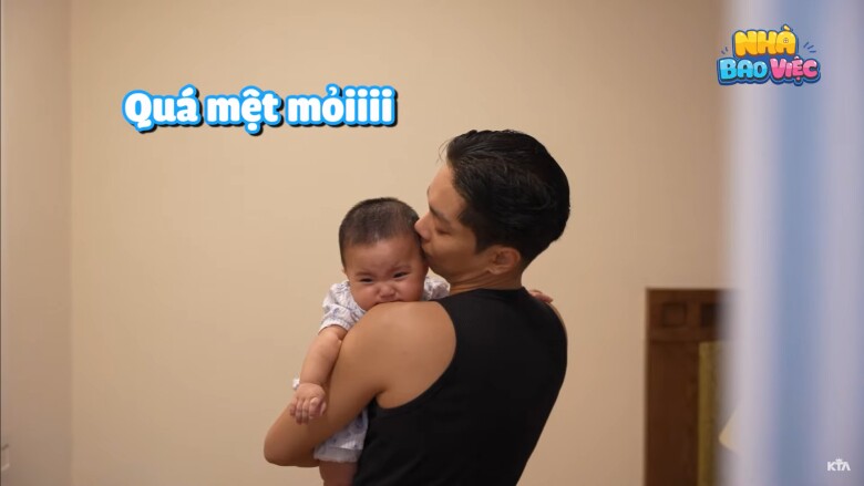 Phan hiển bị 2 con phân biệt đối xử ái nữ hệt bản sao chê ra mặt quý tử vừa xa là khóc - 4