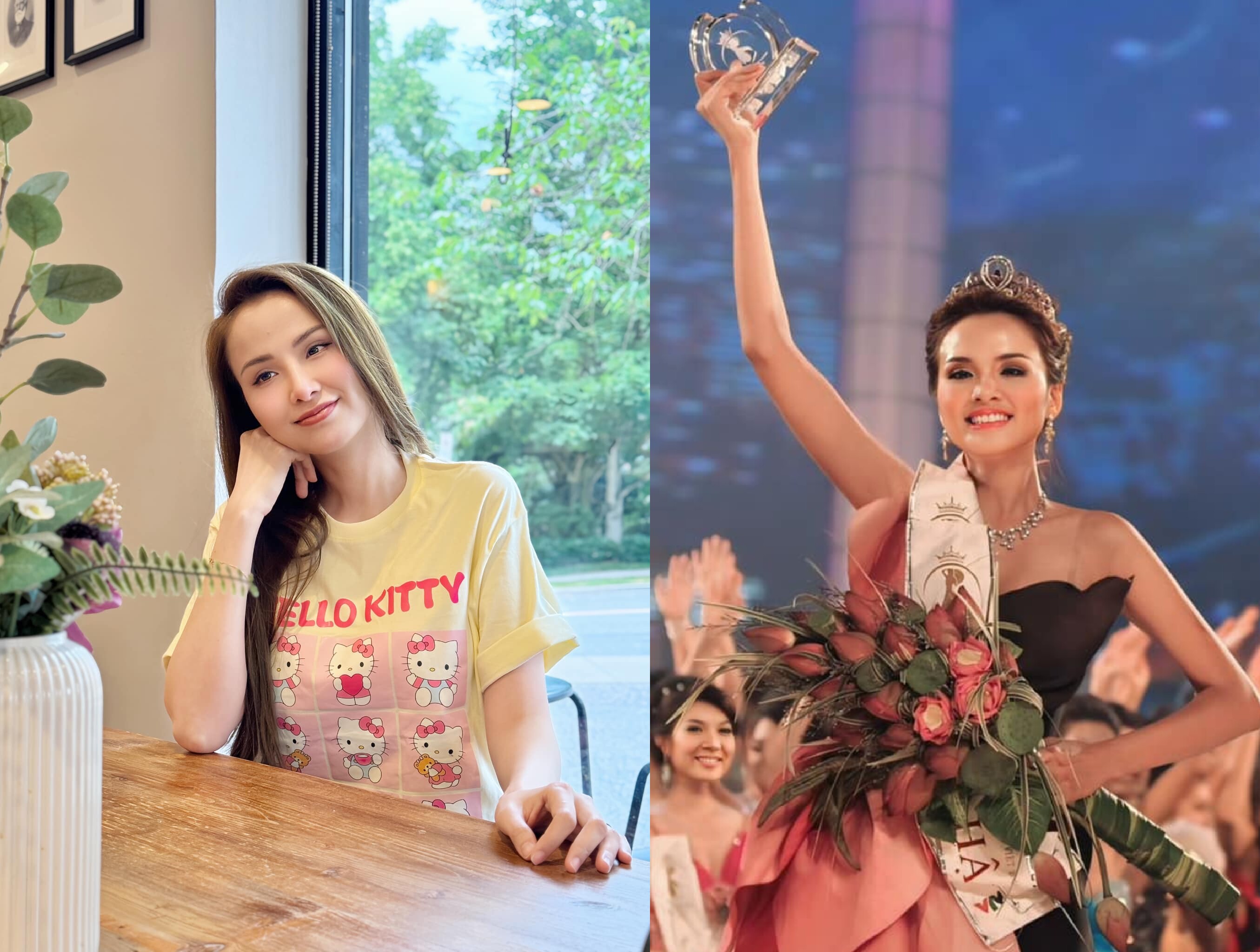 Nhan sắc Diễm Hương thay đổi theo thời gian.