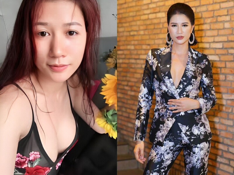 Là nữ người mẫu có thân hình bóng lửa của showbiz Việt, Trang Trần từng tự nhận bản thân có "3 đầu" vì có "núi đôi" căng tròn. Thế nhưng, sau khi sinh con vào năm 2015, cơ thể cô thay đổi nhiều, ngực "xuống cấp" vì cho con bú. 
