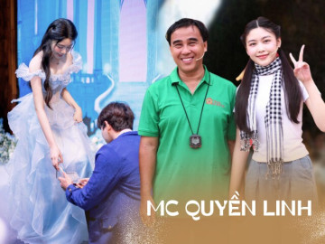 MC Quyền Linh: Lọ Lem kể có bạn thích con, sáng ra là thấy 5-6 bó hoa để trước cửa nhà