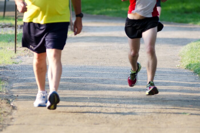 Cả đi bộ và chạy bộ đều tốt cho sức khỏe - Ảnh minh họa.