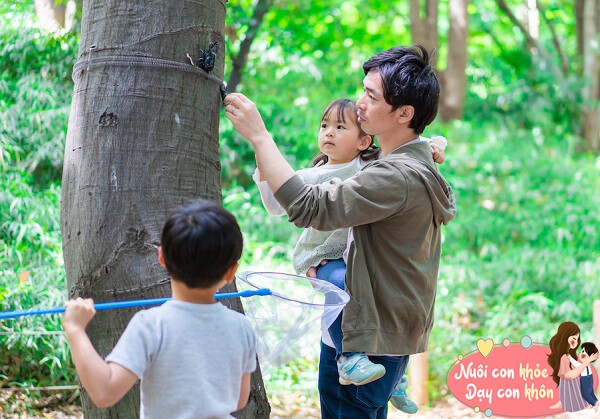Khám phá tự nhiên nhằm kích thích trí tò mò.