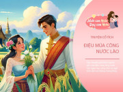 Nuôi con IQ EQ - Truyện cổ tích: Sự tích điệu múa công nước Lào