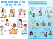 Nuôi con IQ EQ - Inforgraphic: Mách bố mẹ cách nuôi dạy trẻ nghịch ngợm, sửa nhanh thói quen xấu thành hành động tốt