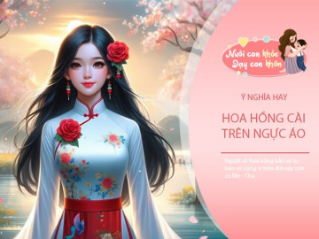 Truyện cổ tích: Ý nghĩa bông hồng cài áo