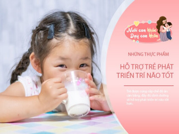 Top 10 thực phẩm trẻ thông minh hay ăn