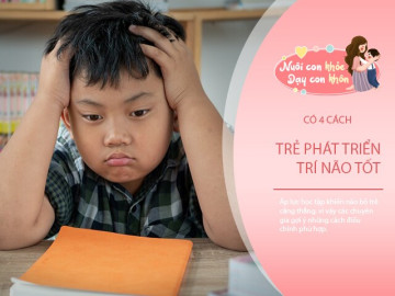 Làm gì nếu con bị suy não? 4 cách giúp trí não phục hồi nhanh, để trẻ học đâu nhớ đó