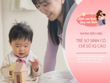 Trẻ sơ sinh thích làm 3 điều hàm ý IQ cao, chỉ cần có 2/3 mẹ có thể nên mừng thầm