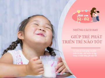 Trẻ học giỏi hầu hết do có trí não phát triển tốt: Những phương pháp phát triển trí não mẹ nên ghi nhớ