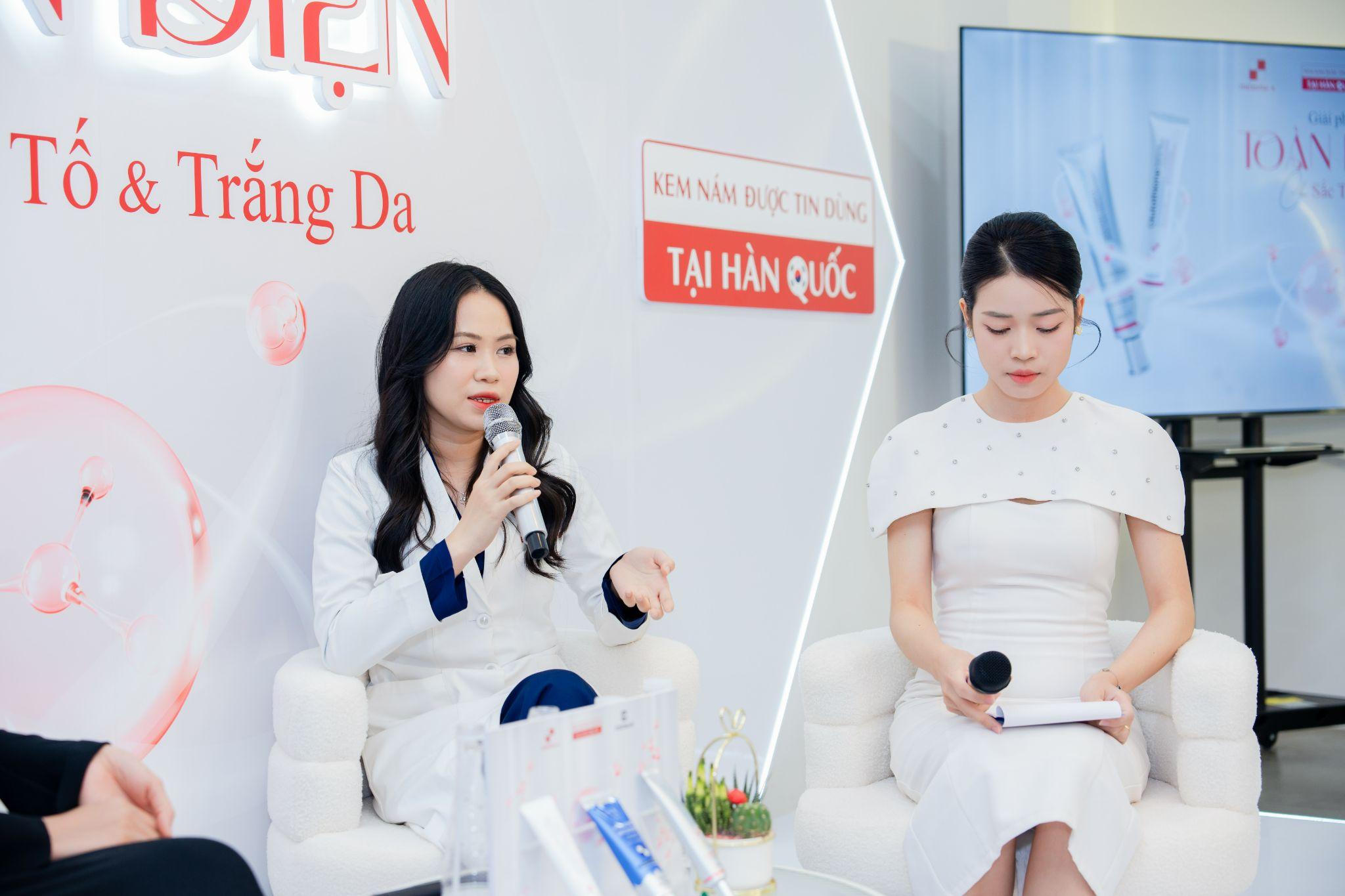 Chuy&ecirc;n gia da liễu Nhật Uy&ecirc;n chia sẻ về nguy&ecirc;n nh&acirc;n h&igrave;nh th&agrave;nh n&aacute;m sạm