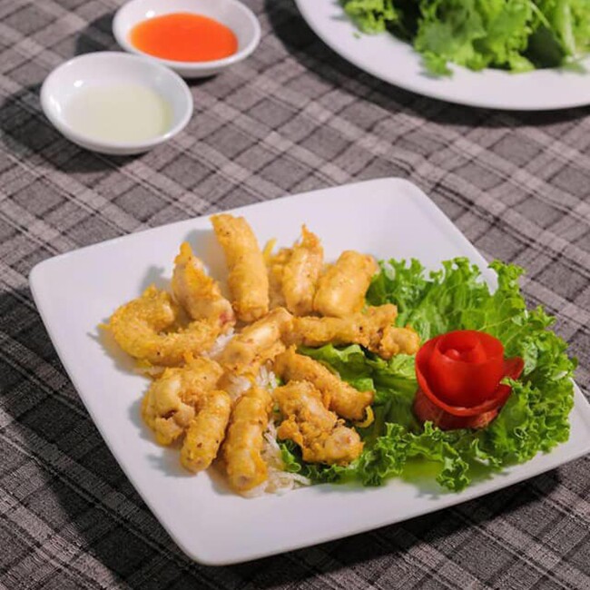 Tủy bò chiên giòn