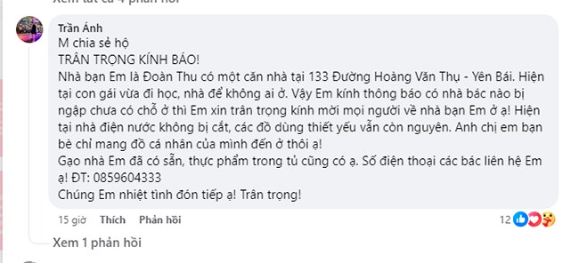 Người dân vùng lũ kêu cứu trong đêm: Chủ khách sạn mở cửa miễn phí, đón người lạ vào ở cùng - 2